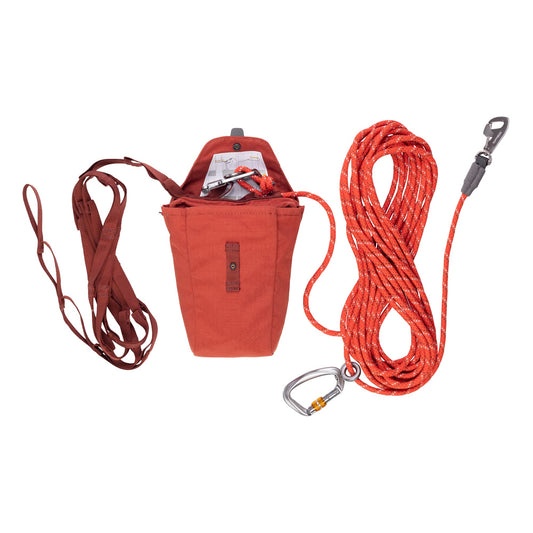 Ruffwear Knot-a-Hitch Dog Hitching System Portable Hitch for Campsites Parks and Yards Red Clay