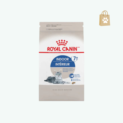 Royal Canin Indoor 7+ Adult Dry Cat Food 2.5 lb bag