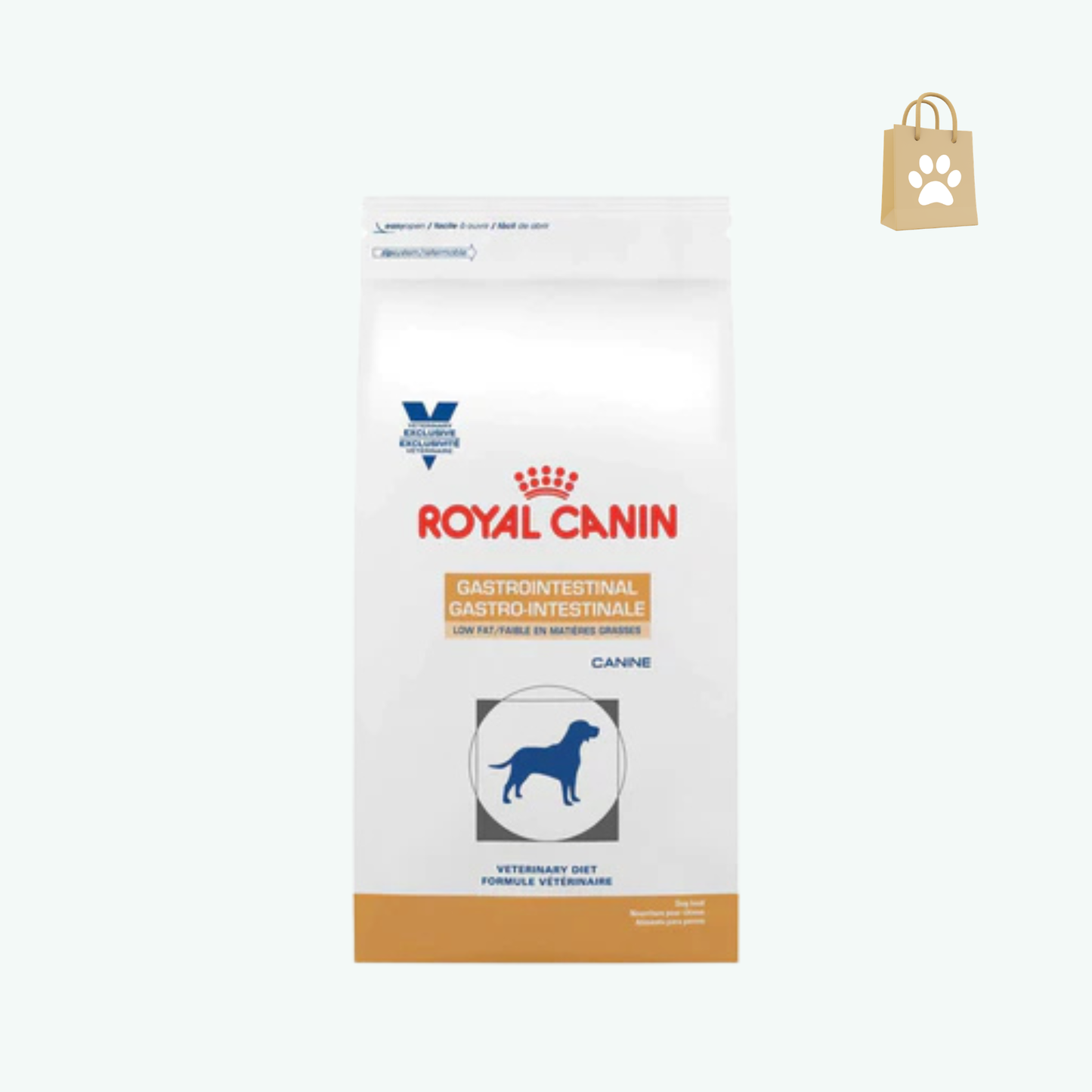 Royal Canin Veterinary Diet Gastrointestinal Low Fat LF Dry Dog Food 1.5 lb