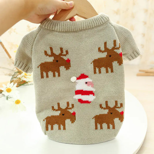 Fashion Printed Dog Sweater for Pet Supplies