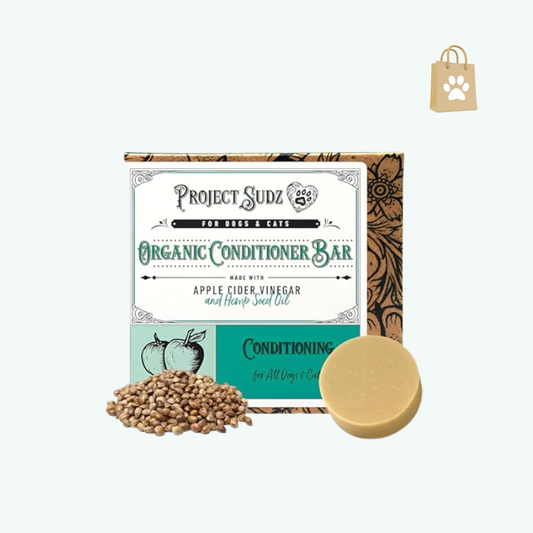 Project Sudz Dog Shampoo and Conditioner Bar with Hemp Seed Oil | Organic Dog Shampoo for Allergies and Itching | All Natural Bar Shampoo and Conditioner (2)