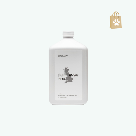 Isle of Dogs Coature No. 18 Black Coat Evening Primrose Oil Dog Shampoo 1 Liter