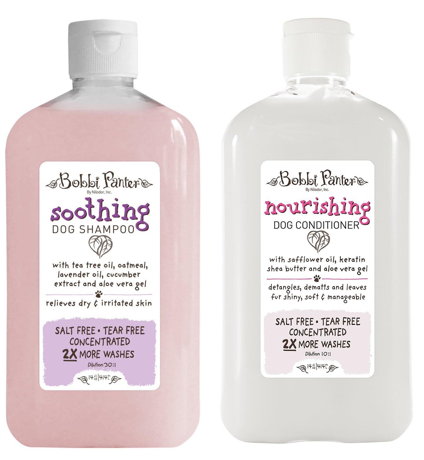 Bobbi Panter Natural Soothing Dog Shampoo and Nourishing Conditioner
