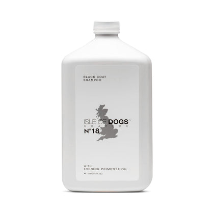 Isle of Dogs Coature No. 18 Black Coat Evening Primrose Oil Dog Shampoo 1 Liter