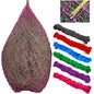 T TEKE Classic Slow hay Feeder hay nets 40" Length with 2" Holes Horse Supplies hay Bags for Horses Goat Feed